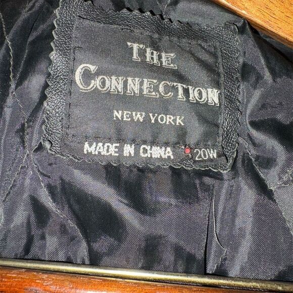 The Connection New York women’s  Black Coat Jacket  Size 20W - Picture 3 of 11